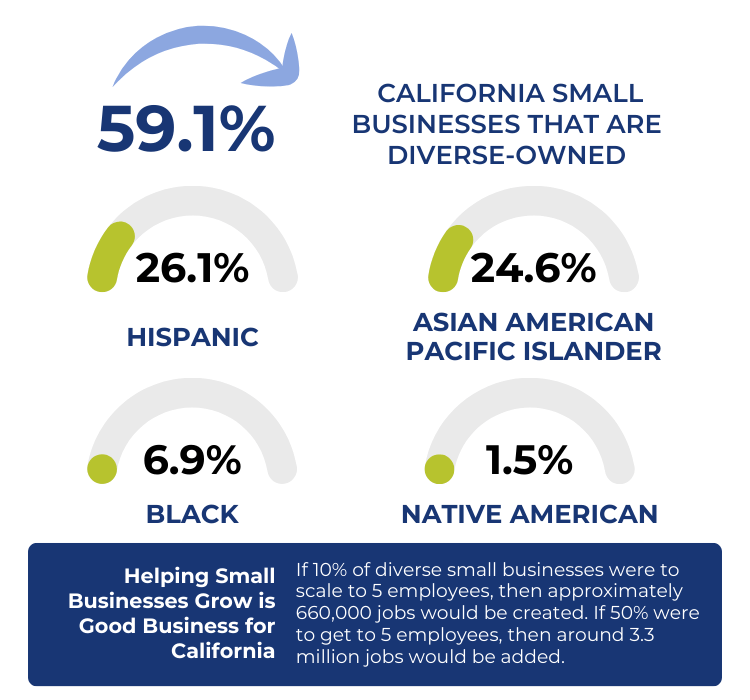 Infographic diverse small business facts september 2025