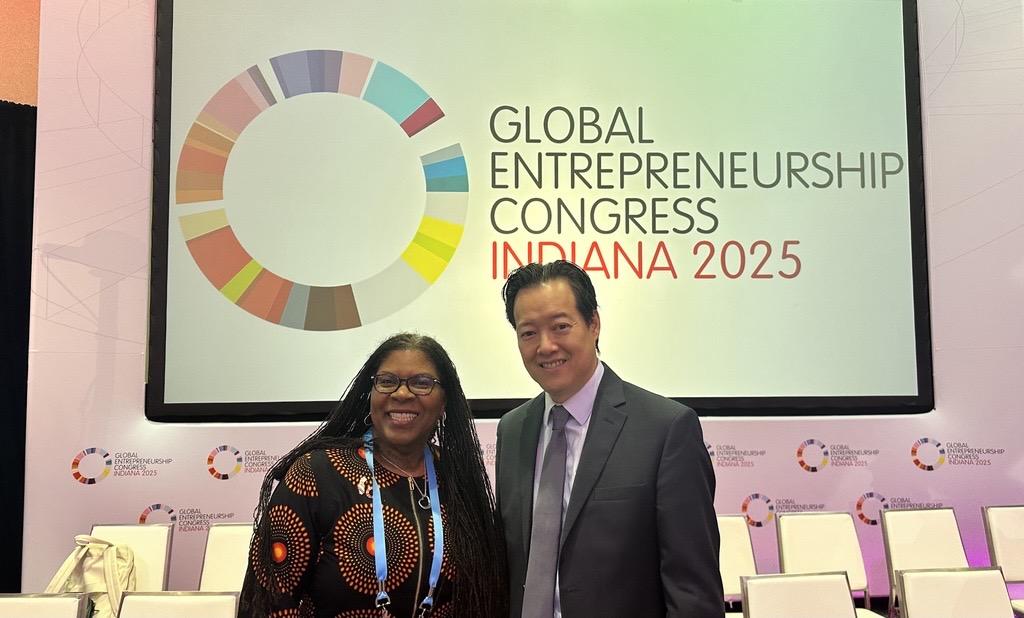 Tara with Victor Hwang