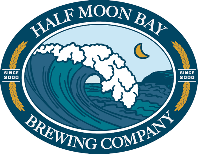 half moon bay brewing co logo