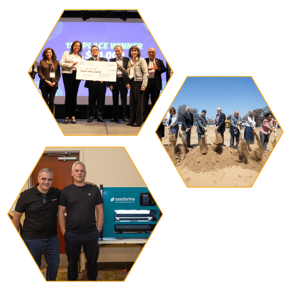 Three hexagons template Inland SoCal